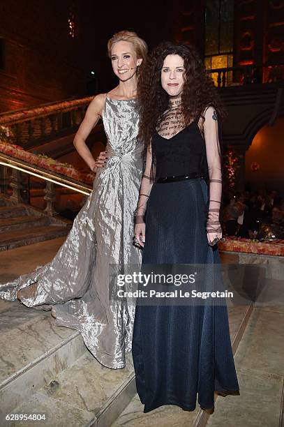 Guests attend the Nobel Prize Banquet 2015 at City Hall on December 10, 2016 in Stockholm, Sweden.