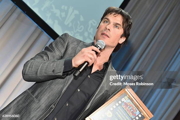 Actor Ian Somerhalder attends the 25th annual Captain Planet Foundation Gala at Intercontinental Buckhead on December 9, 2016 in Atlanta, Georgia.