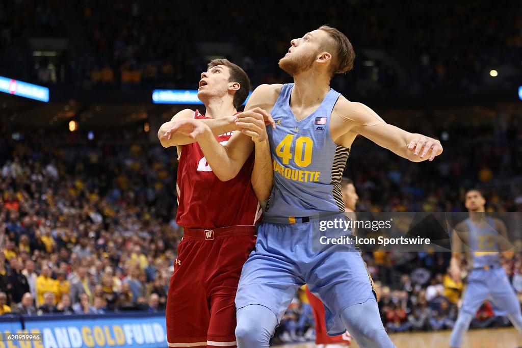 NCAA BASKETBALL: DEC 10 Wisconsin at Marquette