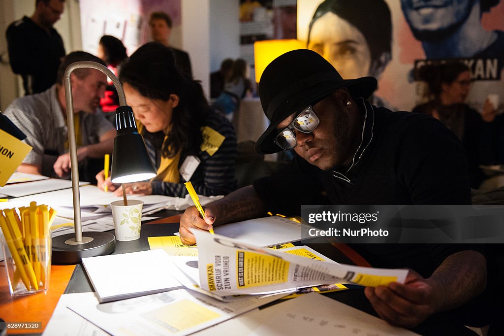 Write for Rights, a worldwide campaign for human rights in Amsterdam