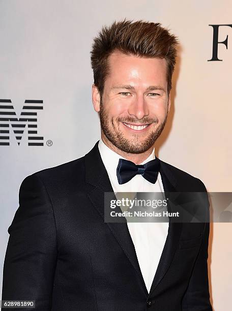 Glen Powell attends the "Hidden Figures" New York Special Screening on December 10, 2016 in New York City.