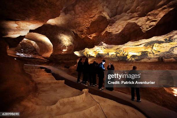 International Center of Parietal Art at the foot of the hill of Lascaux.The major element of the site is the facsimile which reproduces the entirely...