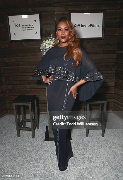 Host Vivica A. Fox attends the 32nd Annual IDA Documentary Awards at Paramount Studios on December 9, 2016 in Hollywood, California.