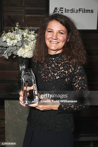 Best Curated Series award recipient Mette Hoffmann Meyer attends the 32nd Annual IDA Documentary Awards at Paramount Studios on December 9, 2016 in...