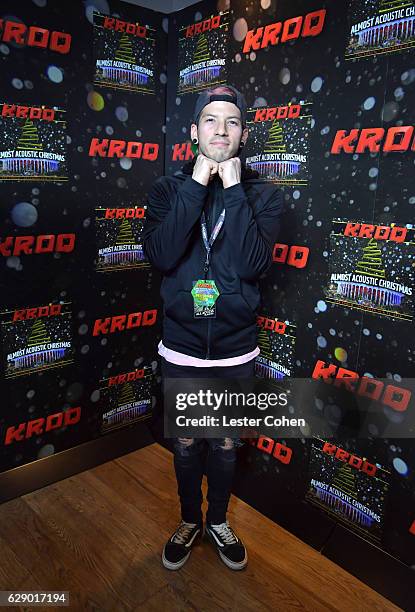Musician Josh Dun of the band 21 Pilots attends 106.7 KROQ Almost Acoustic Christmas 2016 - Night 1 at The Forum on December 10, 2016 in Inglewood,...