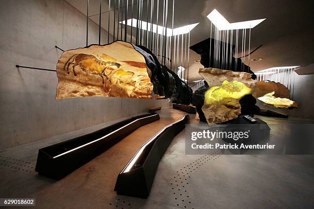 International Center of Parietal Art at the foot of the hill of Lascaux.The major element of the site is the facsimile which reproduces the entirely...