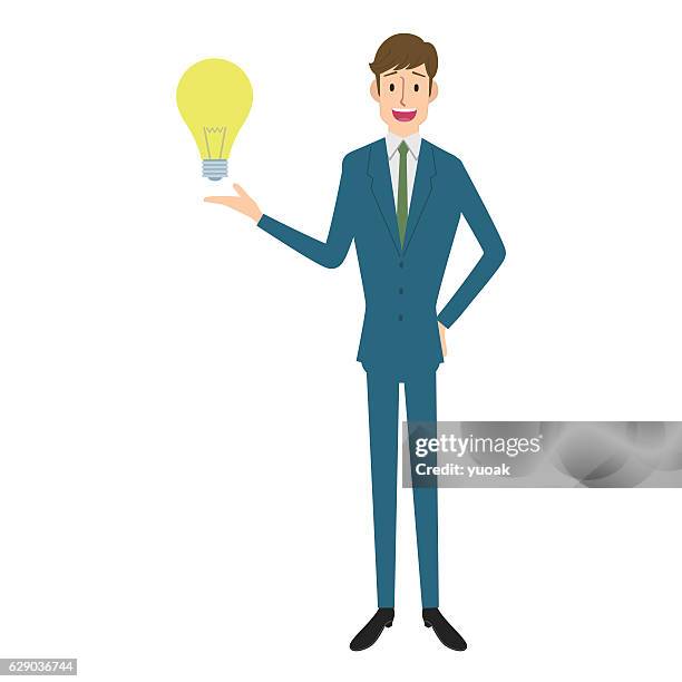 man get the idea - big decision stock illustrations