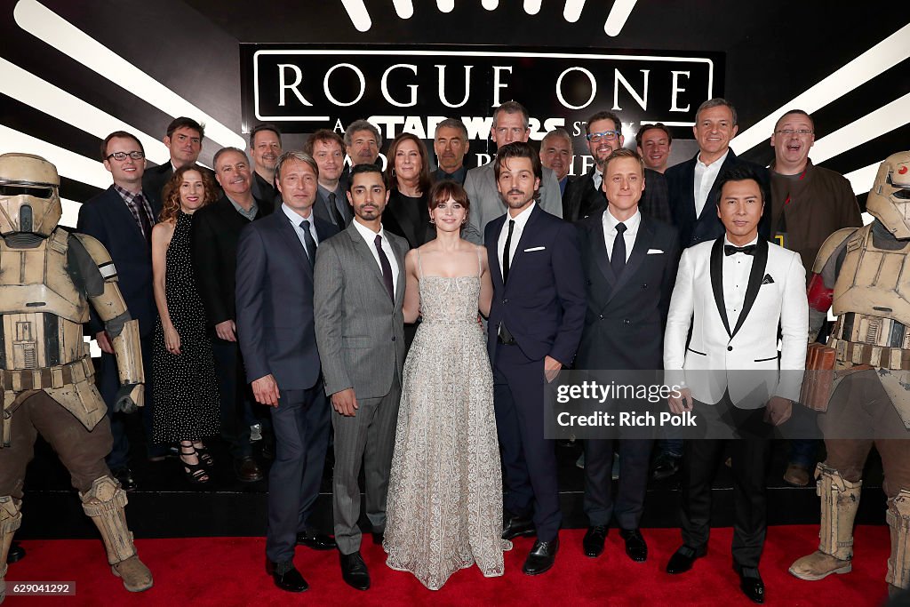 The World Premiere Of "Rogue One: A Star Wars Story"