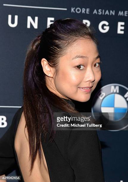 Actress Krista Marie Yu attends the 15th Annual Unforgettable Gala at The Beverly Hilton Hotel on December 10, 2016 in Beverly Hills, California.