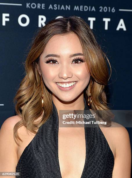 Digital influencer Jenn Im attends the 15th Annual Unforgettable Gala at The Beverly Hilton Hotel on December 10, 2016 in Beverly Hills, California.