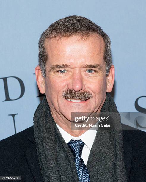 Astronaut Chris Hadfield attends the "Hidden Figures" New York special screening on December 10, 2016 in New York City.