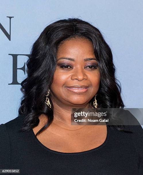 Actress Octavia Spencer attends the "Hidden Figures" New York special screening on December 10, 2016 in New York City.