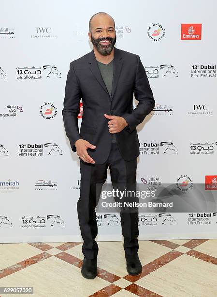 Jeffrey Wright attends an "In Conversation" during day five of the 13th annual Dubai International Film Festival held at the Madinat Jumeriah Complex...