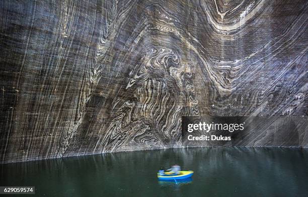 Romania, Transylvania, Near Targo Mures City, Salt Mine of Turda.