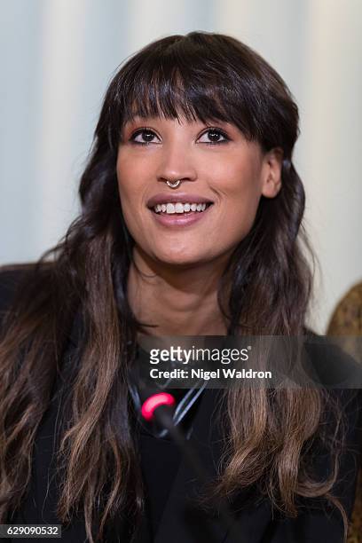 Aino Jawo of Icona Pop attends the press conference ahead of the Nobel Peace Prize Concert at the Norwegian Nobel Institute. Tonight's Nobel Peace...