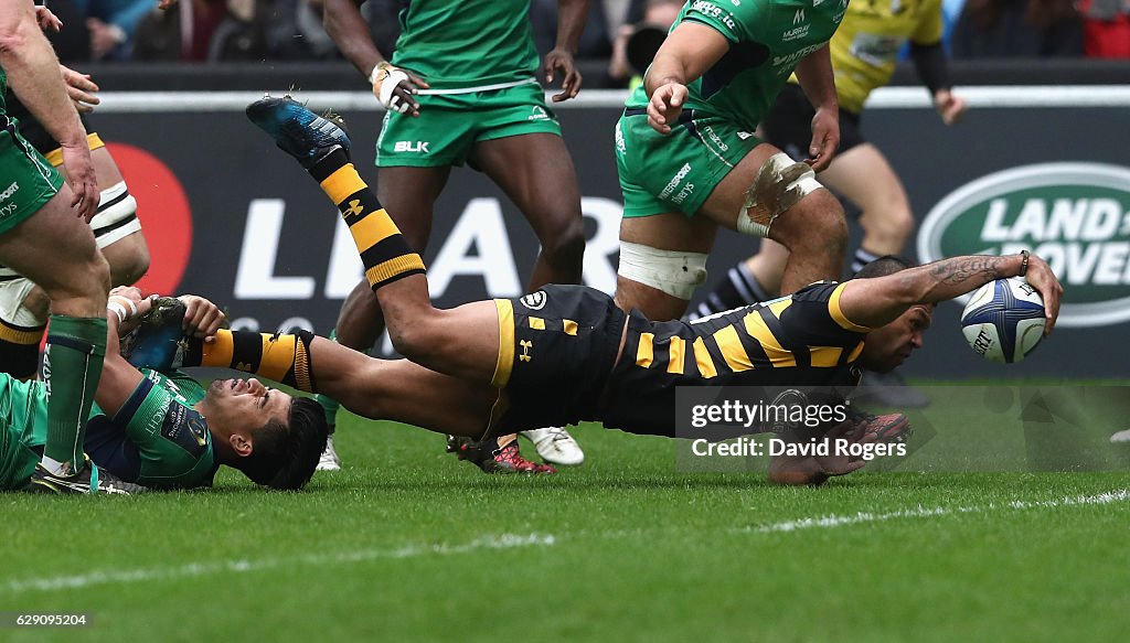 Wasps v Connacht Rugby - European Rugby Champions Cup