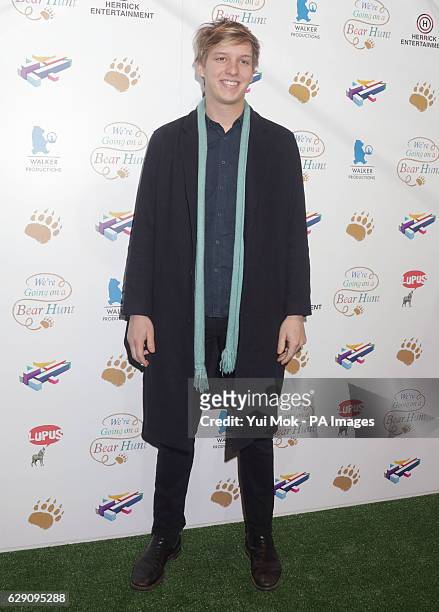 George Ezra attends a screening of We're Going on a Bear Hunt at the Empire Leicester Square in central London.