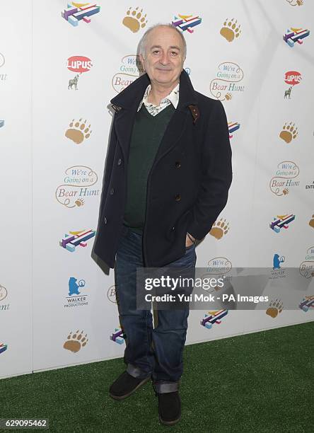 Tony Robinson attends a screening of We're Going on a Bear Hunt at the Empire Leicester Square in central London.