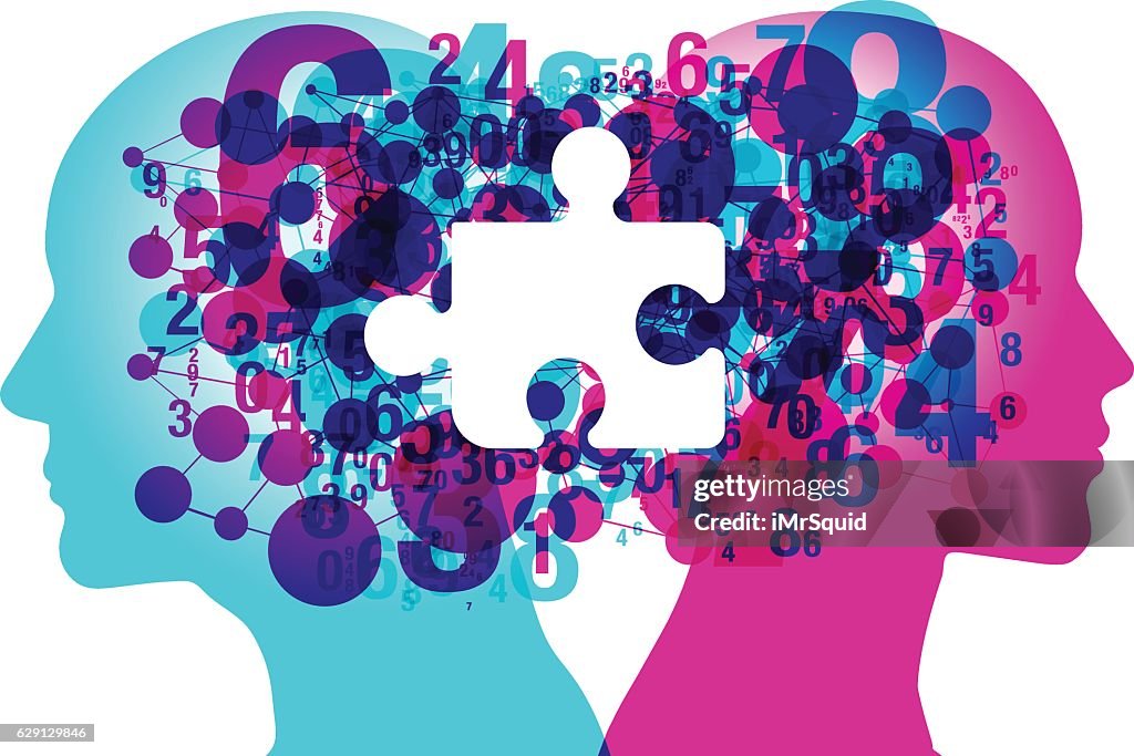 Mind Connection Cartoons Mind Connections Missing Thoughts High-Res Vector Graphic - Getty Images