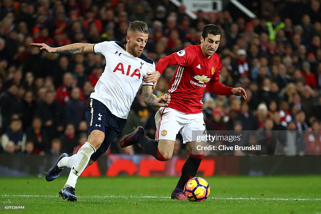 Manchester United v Tottenham Hotspur - Premier League