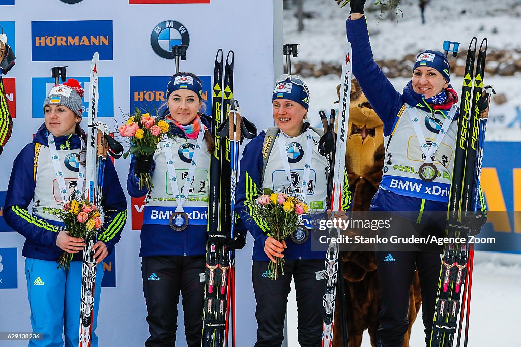 IBU Biathlon World Cup - Men's and Women's Relay