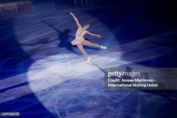 Kaetlyn Osmond of Canada performs during Gala Exhibition on day four of the ISU Junior and Senior Grand Prix of Figure Skating Final at Palais...