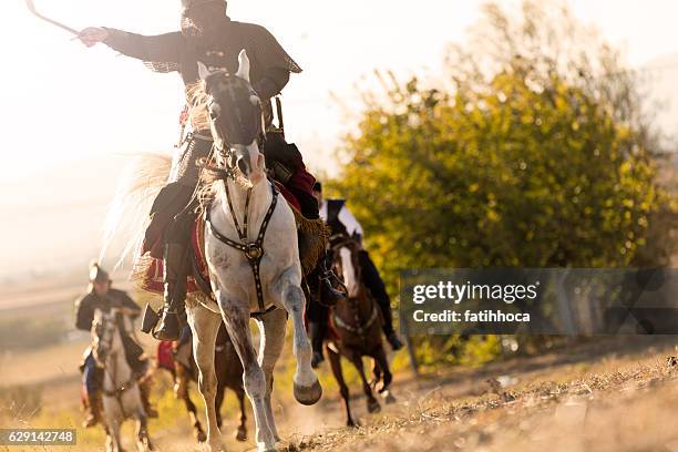 eastern warrior - knight person stock pictures, royalty-free photos & images