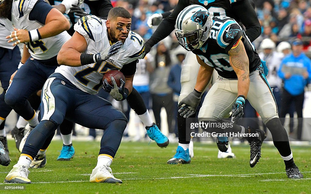 San Diego Chargers v Carolina Panthers