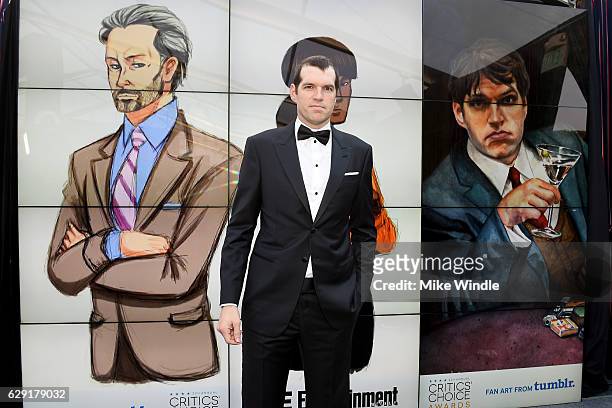 Actor Timothy Simons attends The 22nd Annual Critics' Choice Awards at Barker Hangar on December 11, 2016 in Santa Monica, California.
