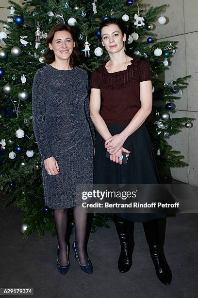 President of the "Reve d'Enfants" Committee, Valentine Denjoy and Paris National Opera dance director Aurelie Dupont attend the "Reves d'Enfant" :...