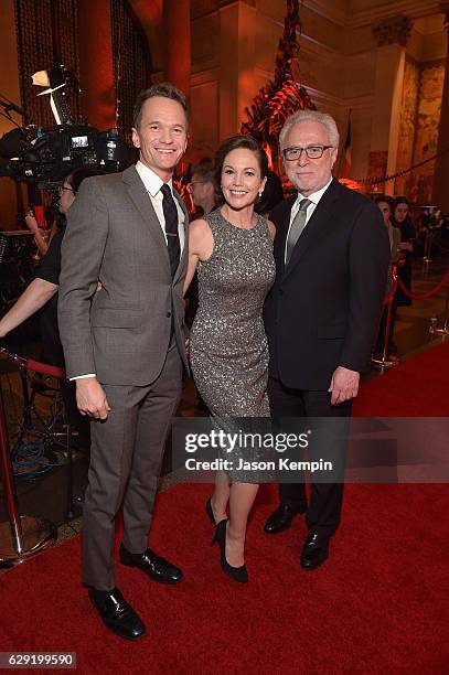 Neil Patrick Harris, Diane Lane, and Wolf Blitzer attend CNN Heroes Gala 2016 at the American Museum of Natural History on December 11, 2016 in New...