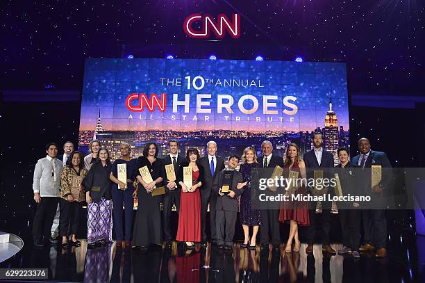 Efren Penaflorida, Brad Ludden, Pushpa Basnet, Liz McCarthey, Umra Omar, Georhie Smith, Chad Pregracke, Sherri Franklin, Anderson Cooper, Jeison...