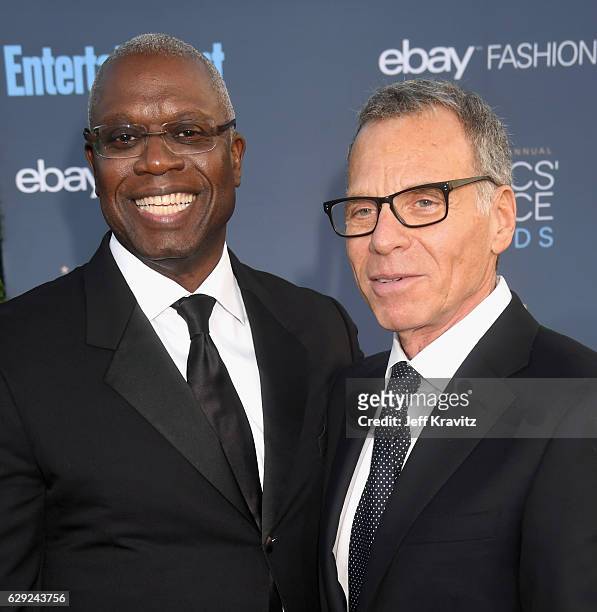 Actor Andre Braugher attends The 22nd Annual Critics' Choice Awards at Barker Hangar on December 11, 2016 in Santa Monica, California.
