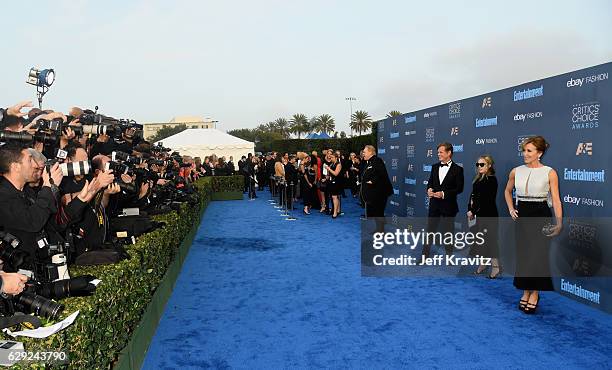 Actress Felicity Huffman attends The 22nd Annual Critics' Choice Awards at Barker Hangar on December 11, 2016 in Santa Monica, California.