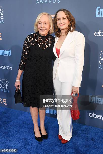 Producer Nina Jacobson attends The 22nd Annual Critics' Choice Awards at Barker Hangar on December 11, 2016 in Santa Monica, California.