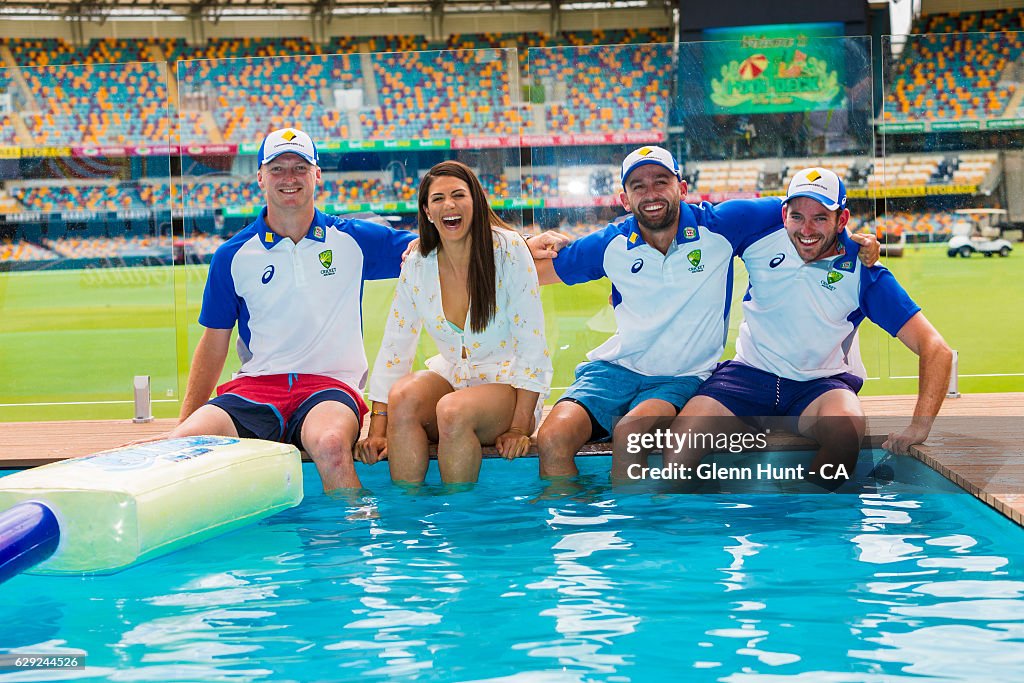 Commonwealth Bank Day-Night Test Gabba Pool Deck Launch
