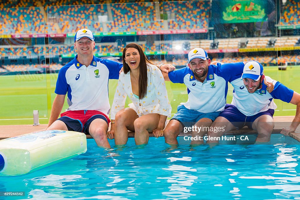 Commonwealth Bank Day-Night Test Gabba Pool Deck Launch