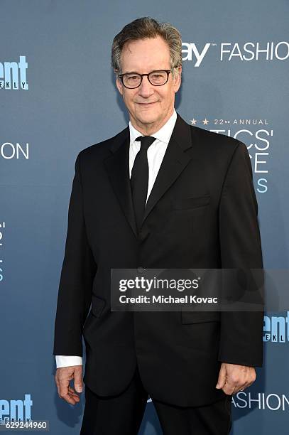 Actor John Rothman attends The 22nd Annual Critics' Choice Awards at Barker Hangar on December 11, 2016 in Santa Monica, California.