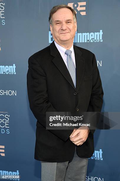 Visual effects artist Robert Legato attends The 22nd Annual Critics' Choice Awards at Barker Hangar on December 11, 2016 in Santa Monica, California.