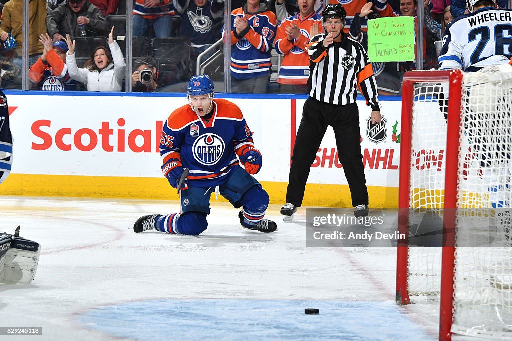 Winnipeg Jets v Edmonton Oilers