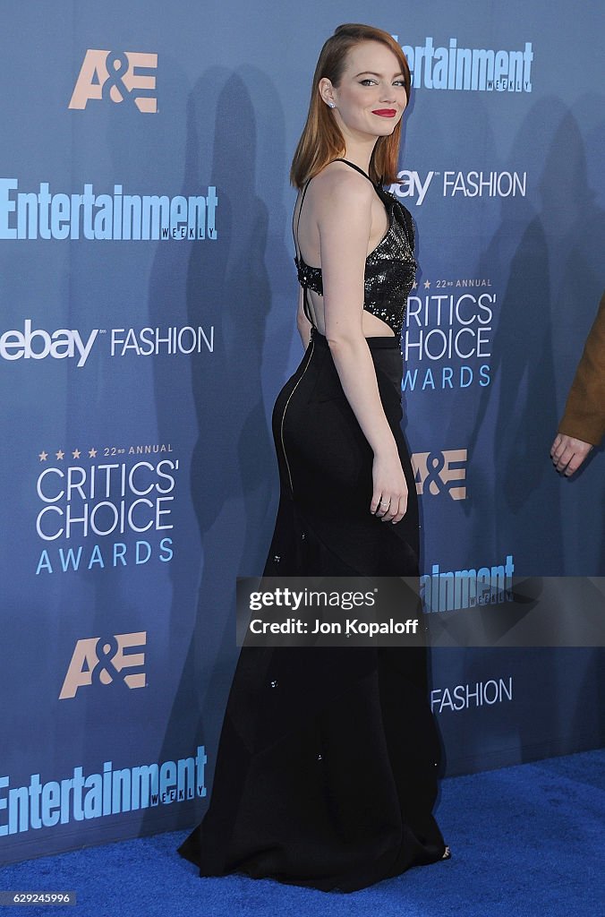 The 22nd Annual Critics' Choice Awards - Arrivals