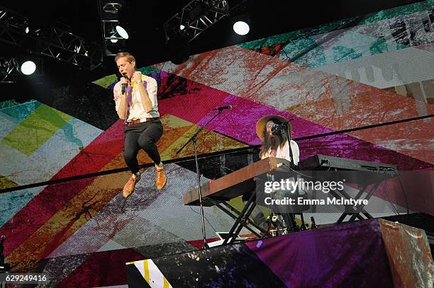 Andrew McMahon of Andrew McMahon in the Wilderness performs onstage 106.7 KROQ Almost Acoustic Christmas 2016 - Night 2 at The Forum on December 11,...