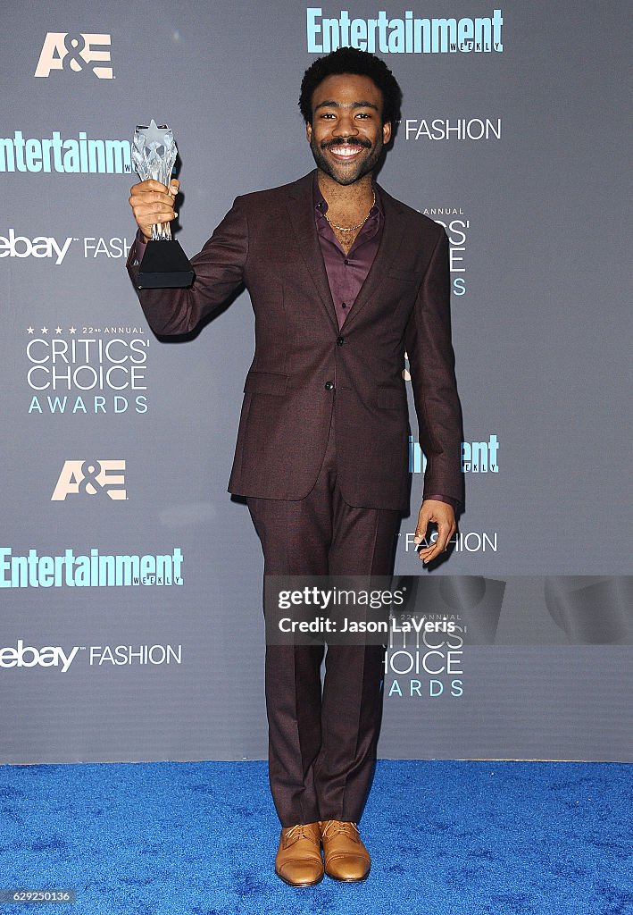 The 22nd Annual Critics' Choice Awards - Press Room