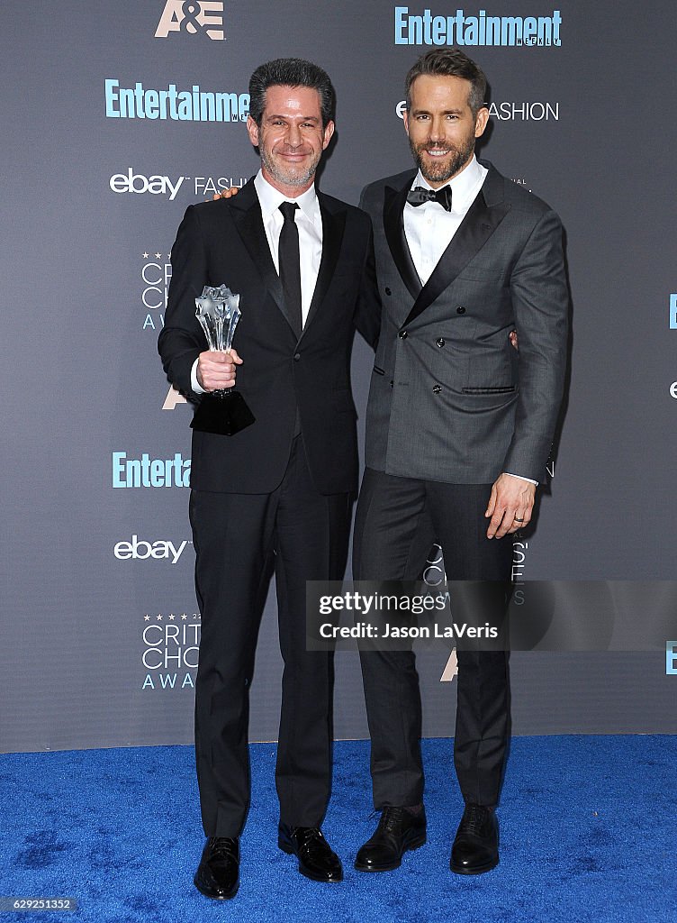 The 22nd Annual Critics' Choice Awards - Press Room