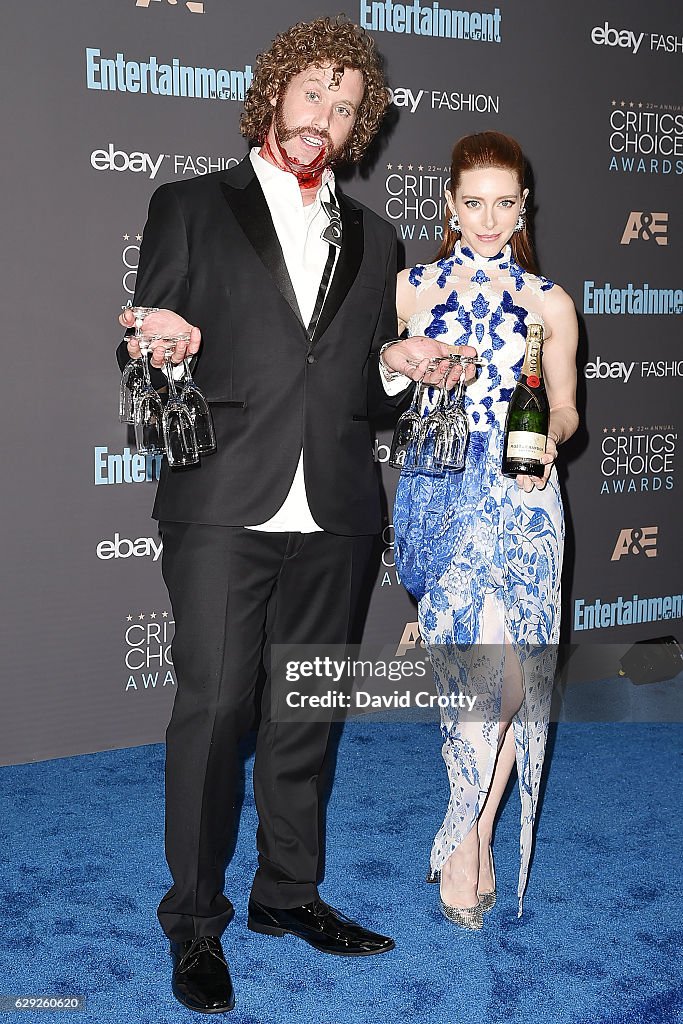 22nd Annual Critics' Choice Awards - Press Room