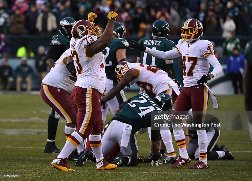 NFL-Washington Redskins at Philadelphia Eagles