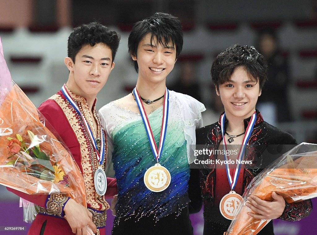 Hanyu becomes 1st to win 4 straight GP Finals