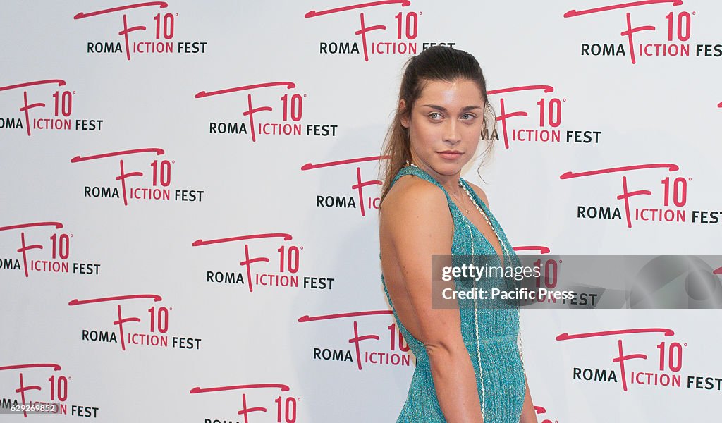 Ludovica Frasca attends a red carpet for "Immaturi - La...