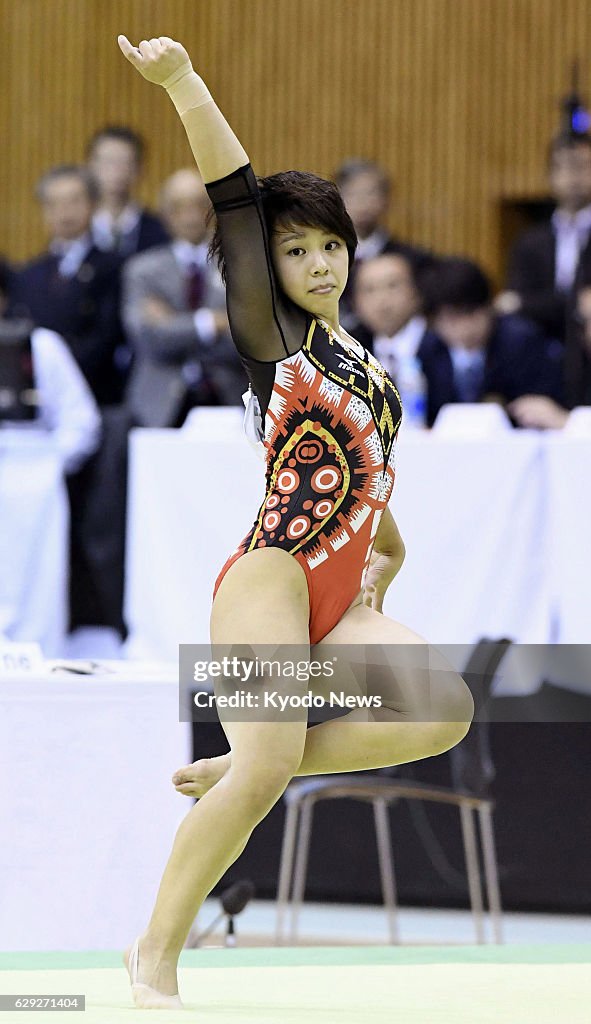 Murakami wins 2 events at Toyota int'l gymnastics competition