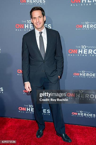 John Berman attends the 10th Anniversary CNN Heroes at American Museum of Natural History on December 11, 2016 in New York City.